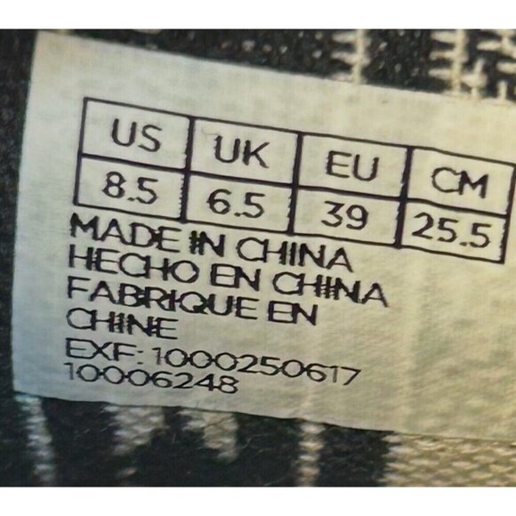 Toms Shoes Women 8.5 Desert Wedge Black Suede Bootie Lace Up Aztec Ankle Boots - Picture 9 of 9